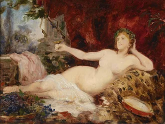 Bacchante au repos
